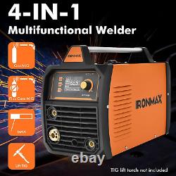110/220V, 3 in 1 MIG/TIG/MMA 160 Amp Digital Inverter IGBT Welding Machine WithLcd