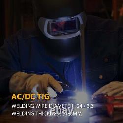 220V AC/DC Inverter TIG/MMA Welder 200Amp IGBT Aluminum TIG Welder with Pulse US