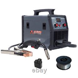 Amico MIG-130A, Amp Flux Core Gasless Welder, 115/230V Dual Voltage Welding New