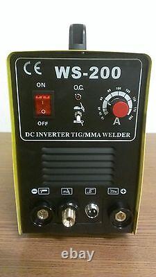 CAL Electric NEW Welder Tig & MMA Welder 200AMP DC Inverter 2 in 1 Welder TIG