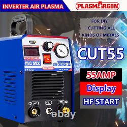 Plasma Cutter 55amp Digital Inverter Welder Cutting Electric Display Cut-55