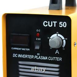 Découpeur à plasma d'air de 50A avec inverseur DC, machine de soudage soudeur CUT-50 220V/110V