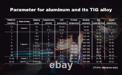 Inverseur TIG MMA soudeur 220V AC/DC 200Amp IGBT Aluminium TIG soudeur avec impulsion US