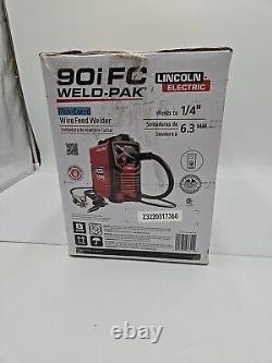 Lincoln Electric K5255-1 90i FC Flux Core Wire Feed Welder 120V UTILISÉ