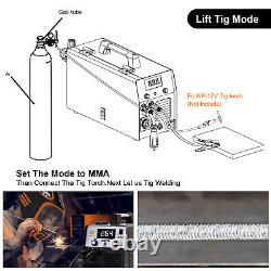 Poste à souder 5IN1 MIG CUT TIG MMA 250A avec gaz/sans gaz, combo de coupeur plasma à air