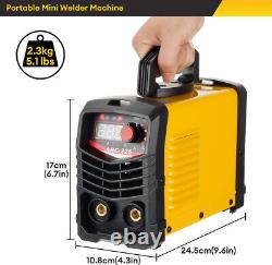 Soudeur 225A IGBT Machine à souder électrique numérique Kit, Portable 110V Onduleur