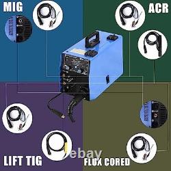 Soudeuse MIG S7 200A, 110V&220V 4 en 1 MIG&ARC&Lift TIG Gaz/Gazless Inverter M